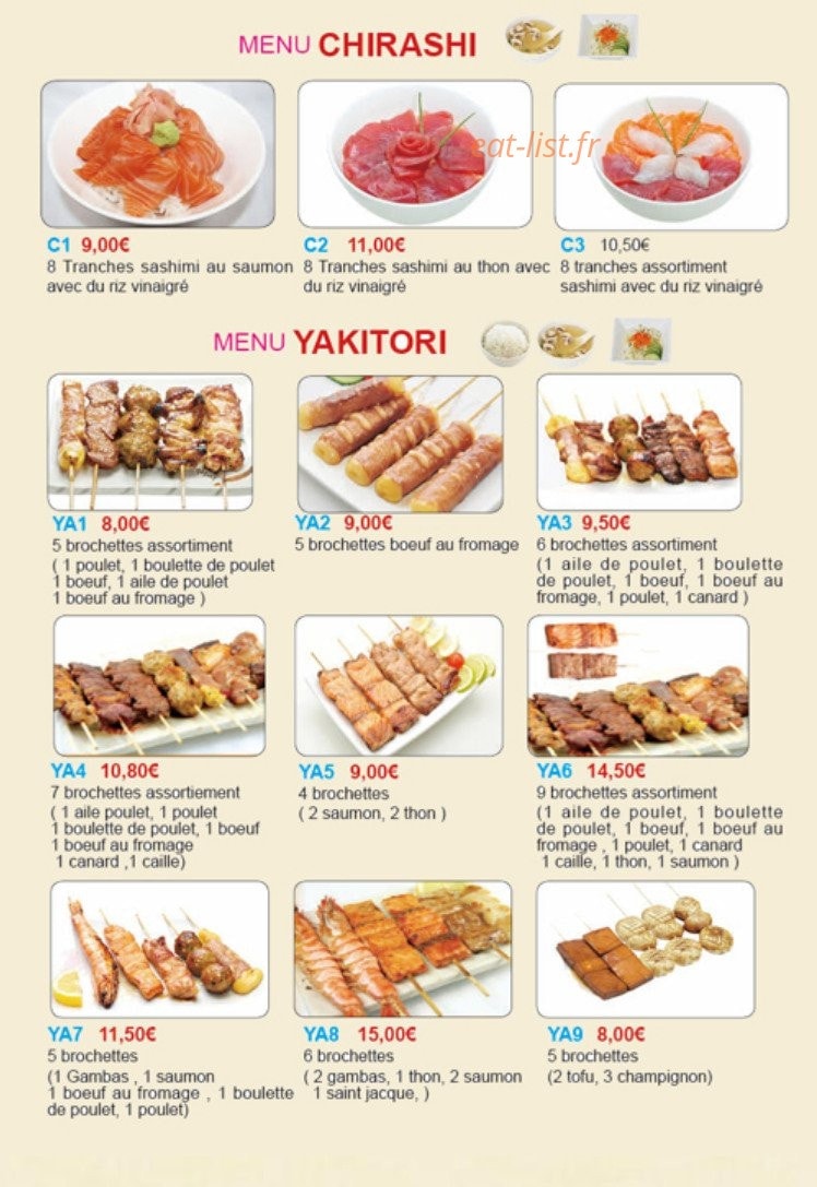 Osaka Royal — carte page 4