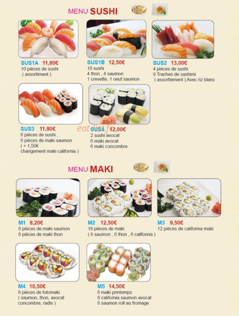 Osaka Royal — carte page 3