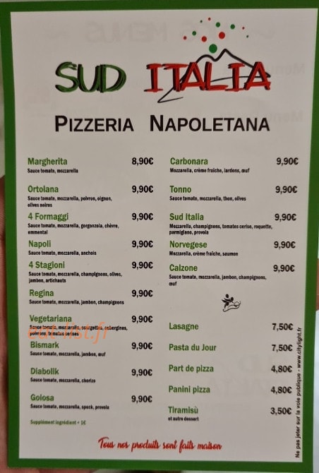Sud Italia — carte page 1