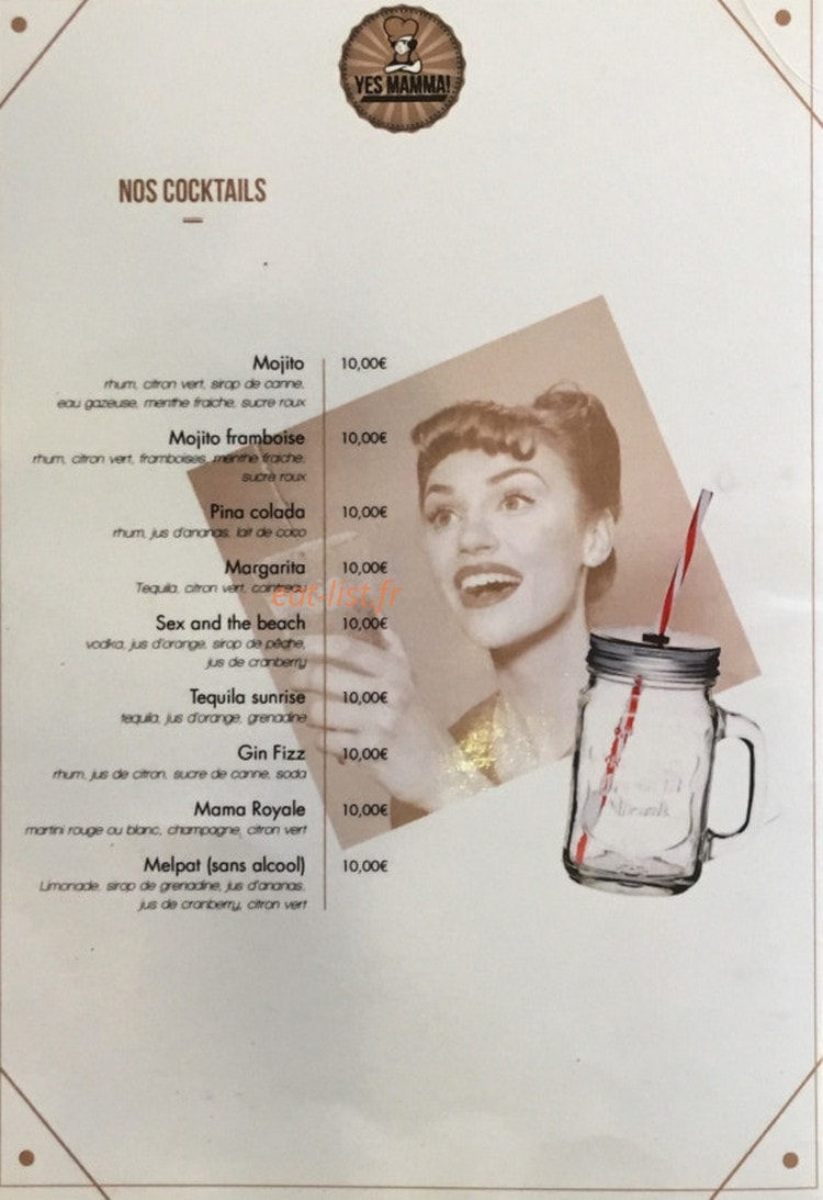 Yes Mama — carte page 7