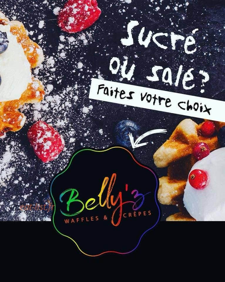 Belly'z waffles & crêpes — carte page 1