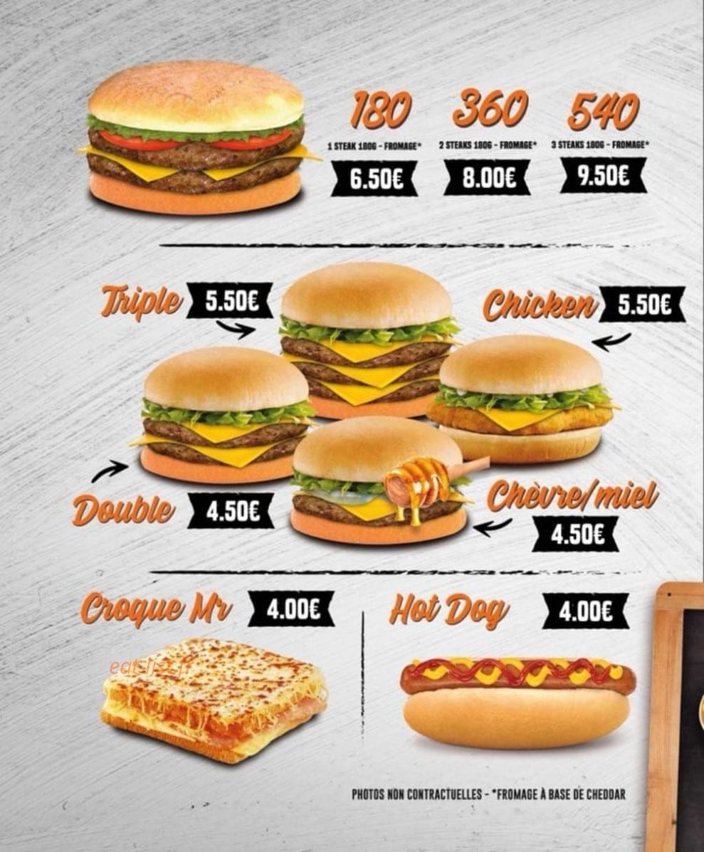 Food Factory — carte page 3