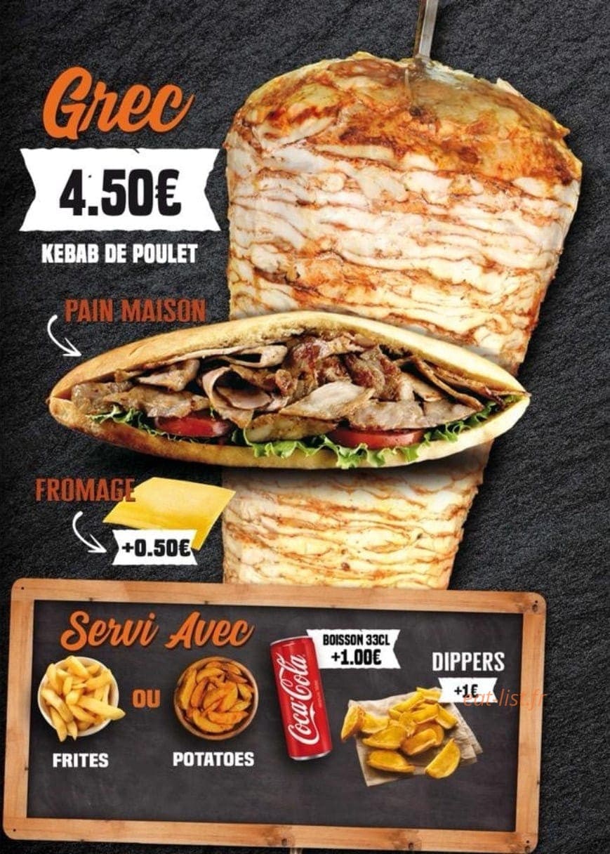 Food Factory — carte page 2