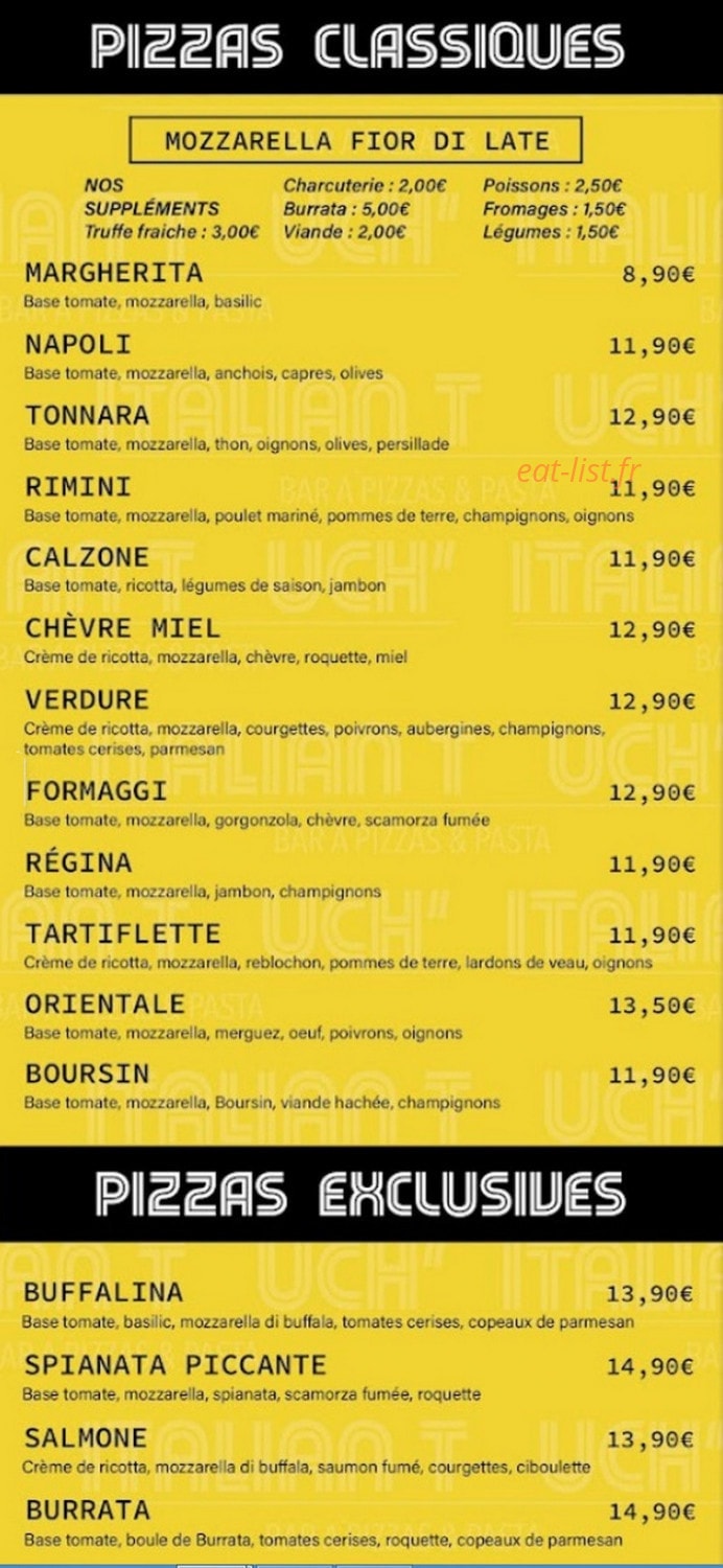 Italian Touch' — carte page 3