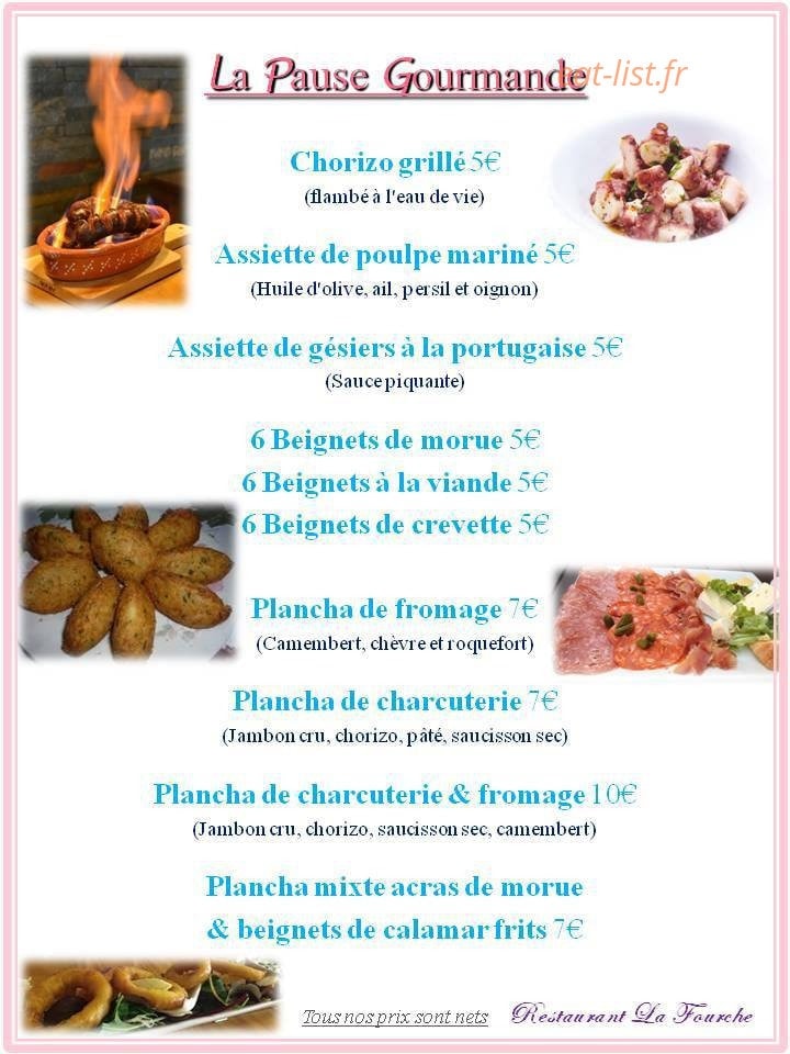 La Fourche — carte page 1
