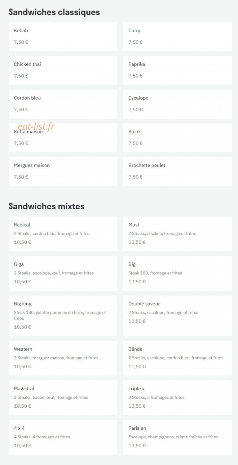 Le Magistral — carte page 4