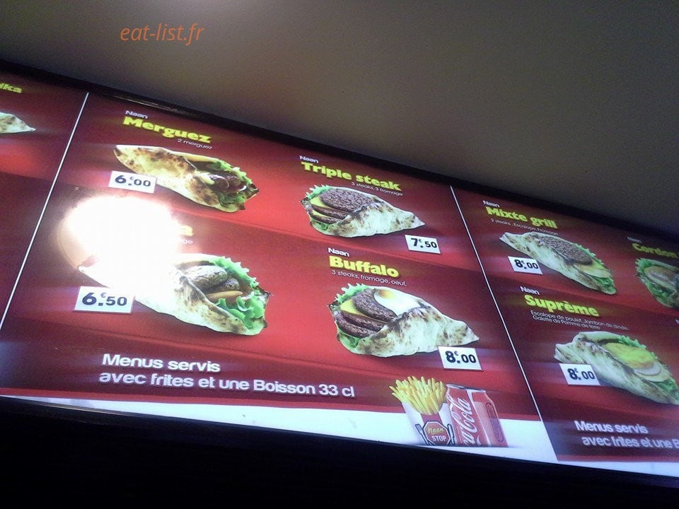 Naan Stop — carte page 4