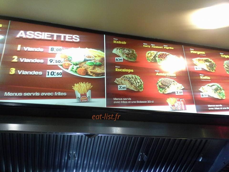 Naan Stop — carte page 3