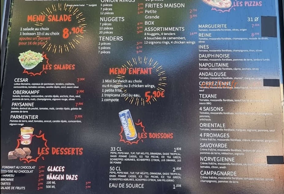 So'Fast — carte page 2