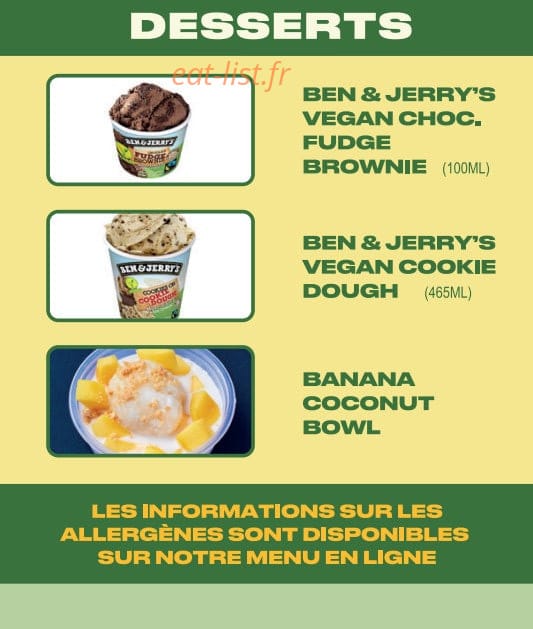 A Burgers — carte page 4