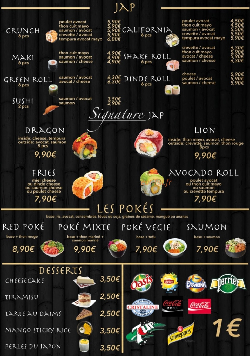 Asian Bay — carte page 2