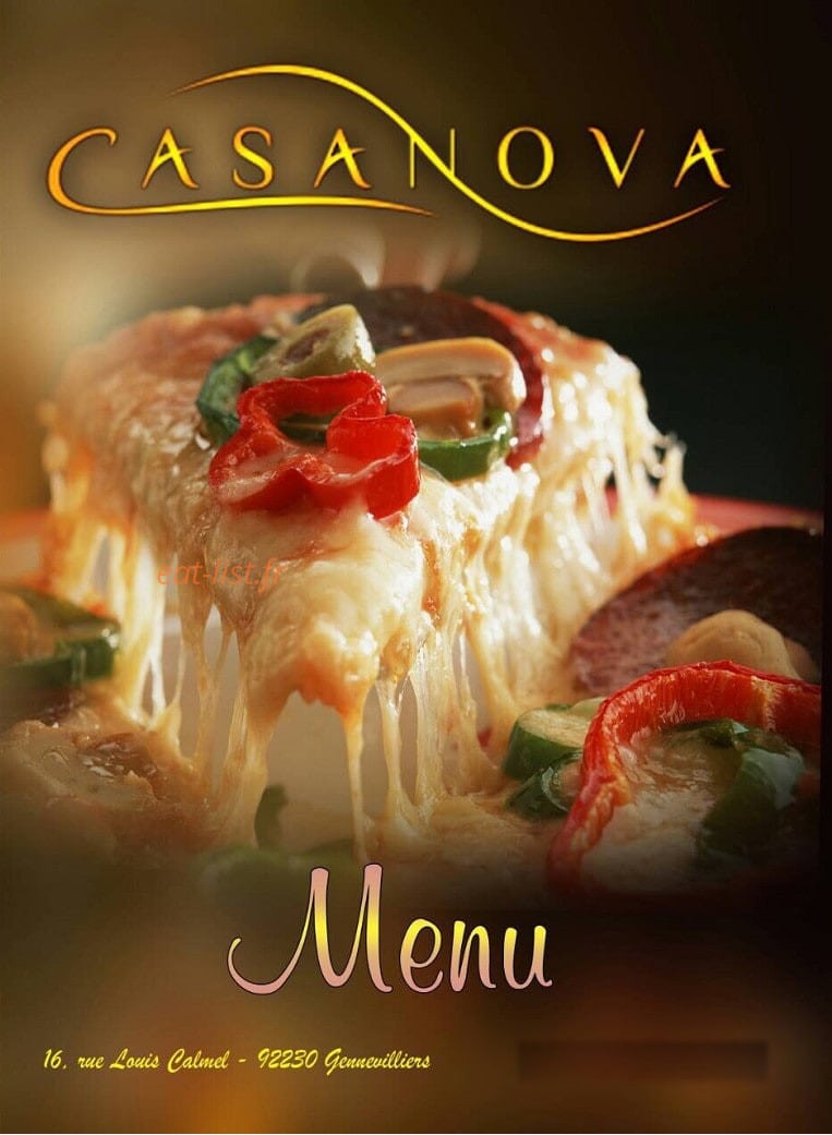 Casa Nova — carte page 1