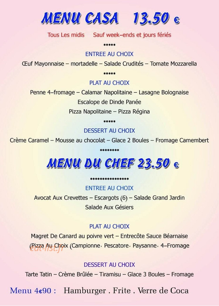 Casa Nova — carte page 7