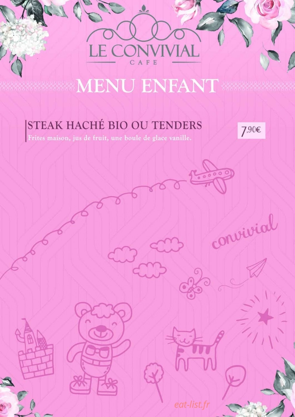 Le Convivial Café — carte page 5