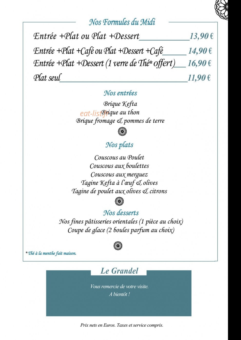 Le Grandel — carte page 3