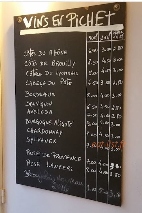 Au Paris Brest — carte page 3