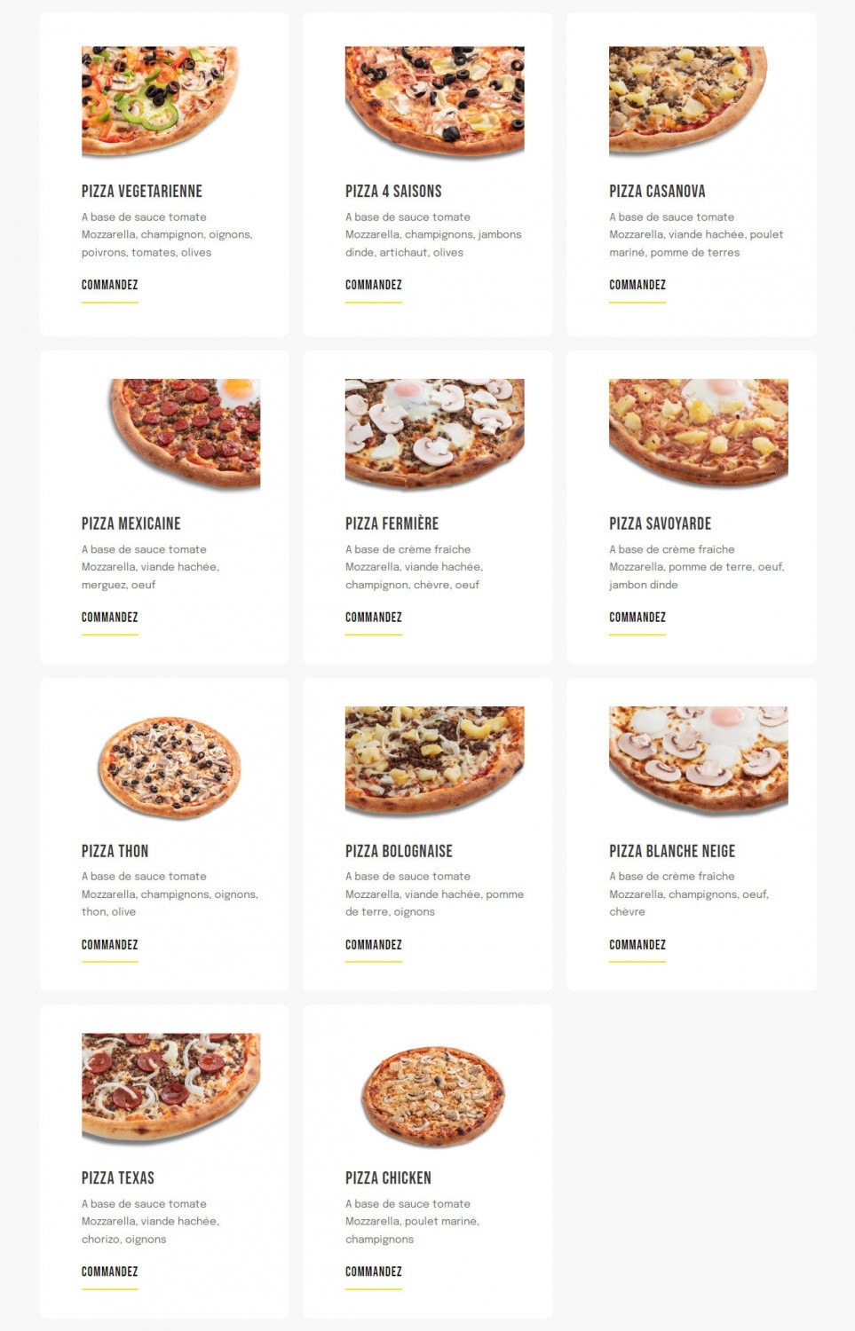 Big Food — carte page 5