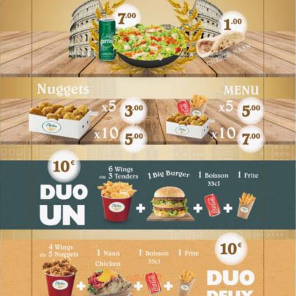 Chicken Story — carte page 6