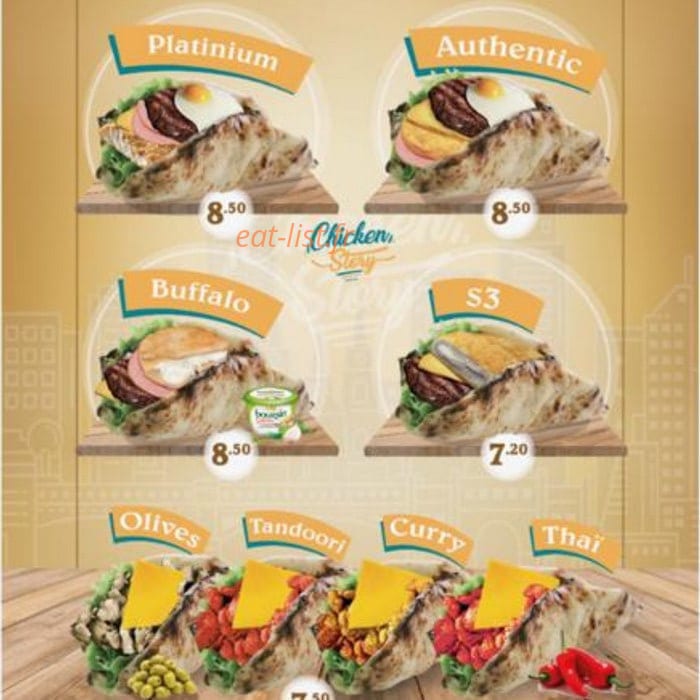Chicken Story — carte page 2