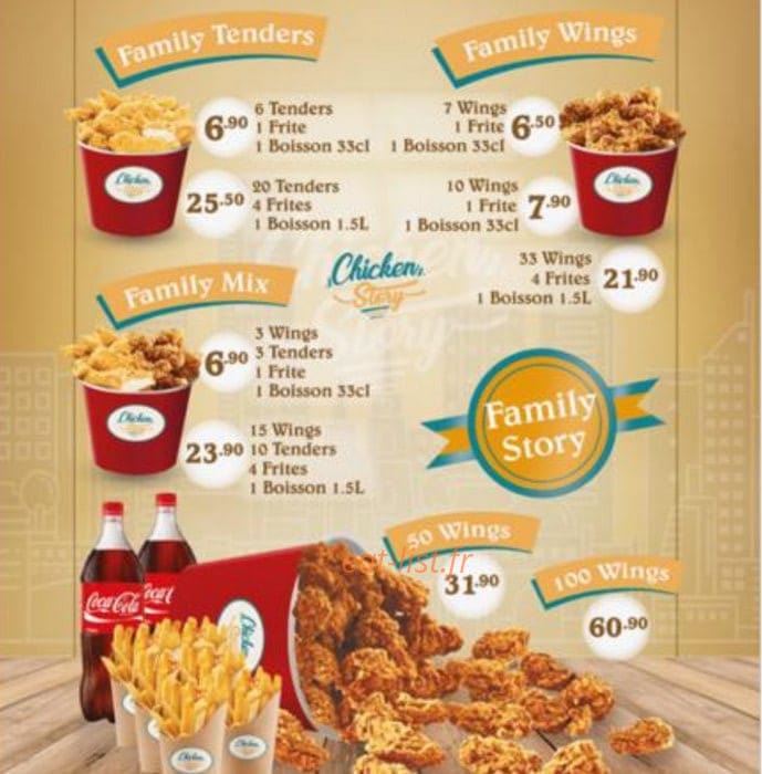 Chicken Story — carte page 5