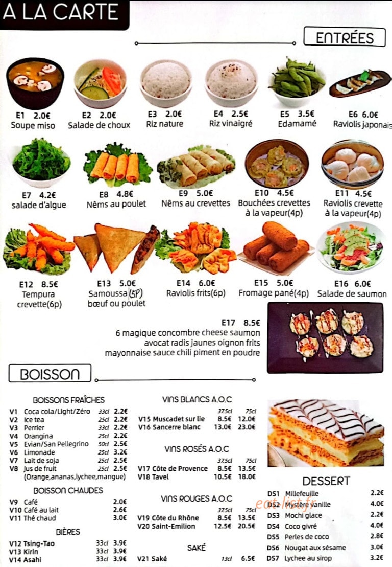 Kazoku — carte page 2