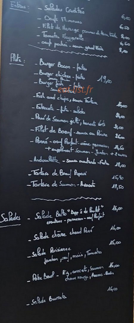 Le Balto — carte page 1