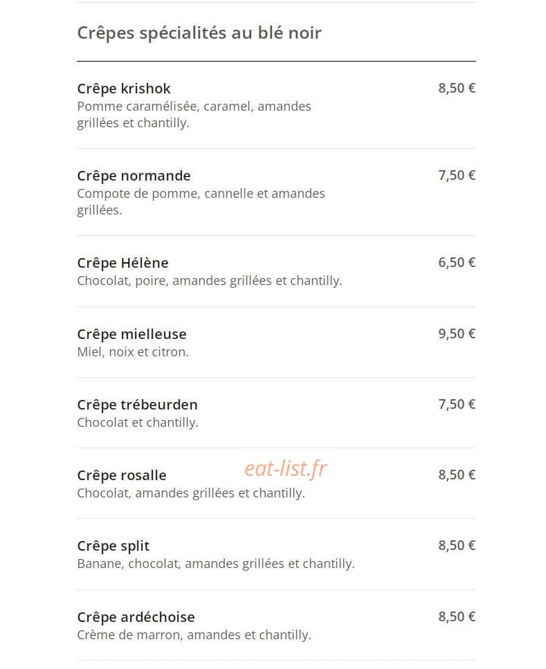 Le blé noir — carte page 11