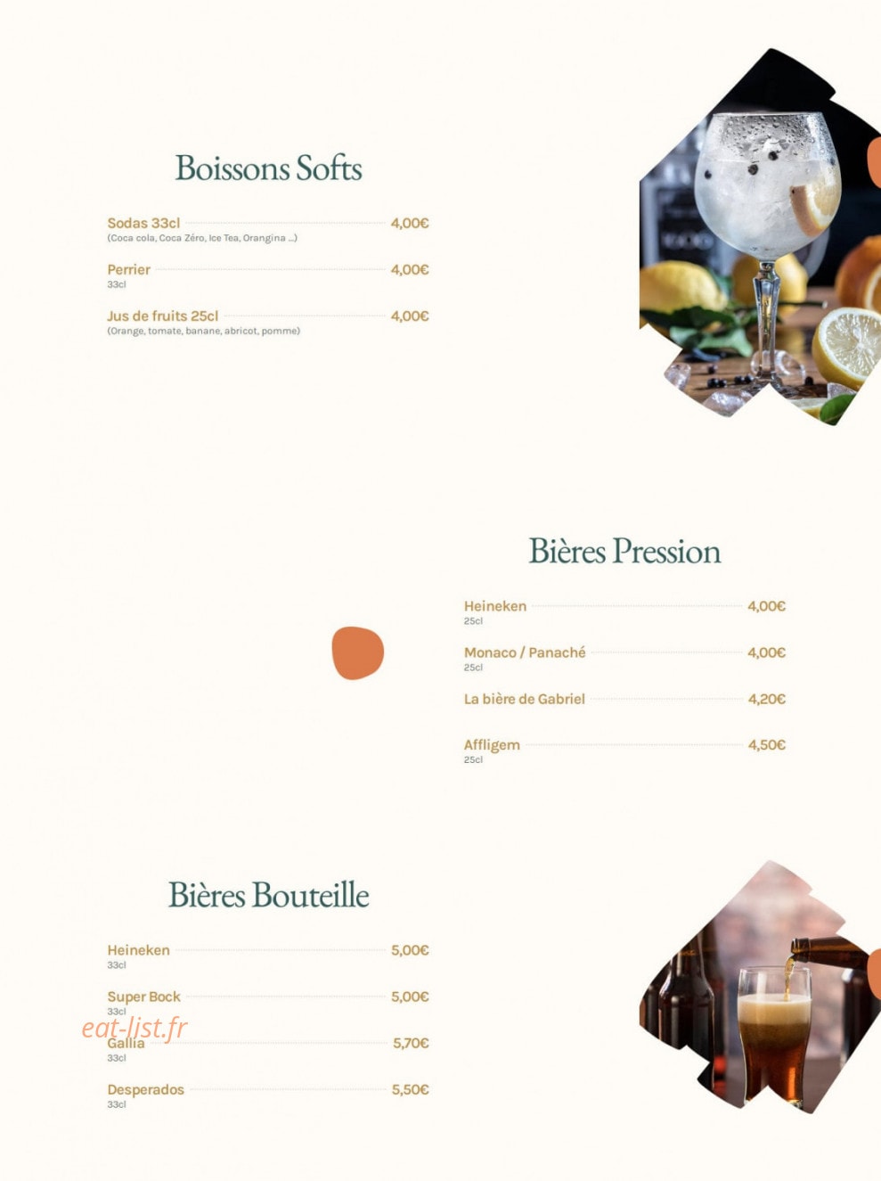 Le Gabri’el — carte page 5