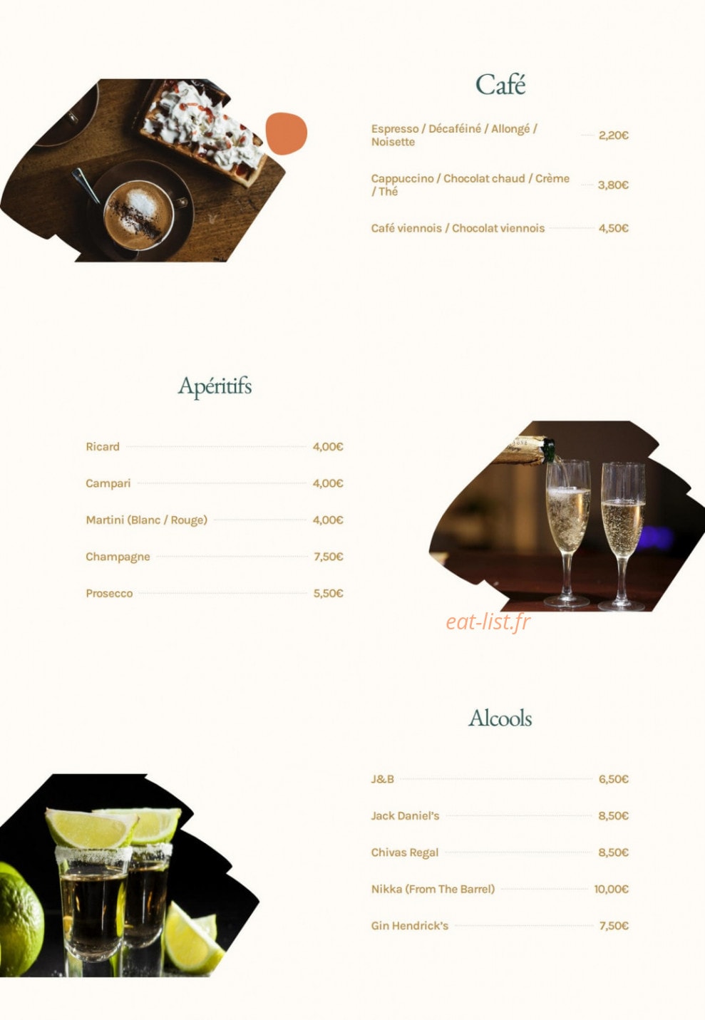 Le Gabri’el — carte page 6
