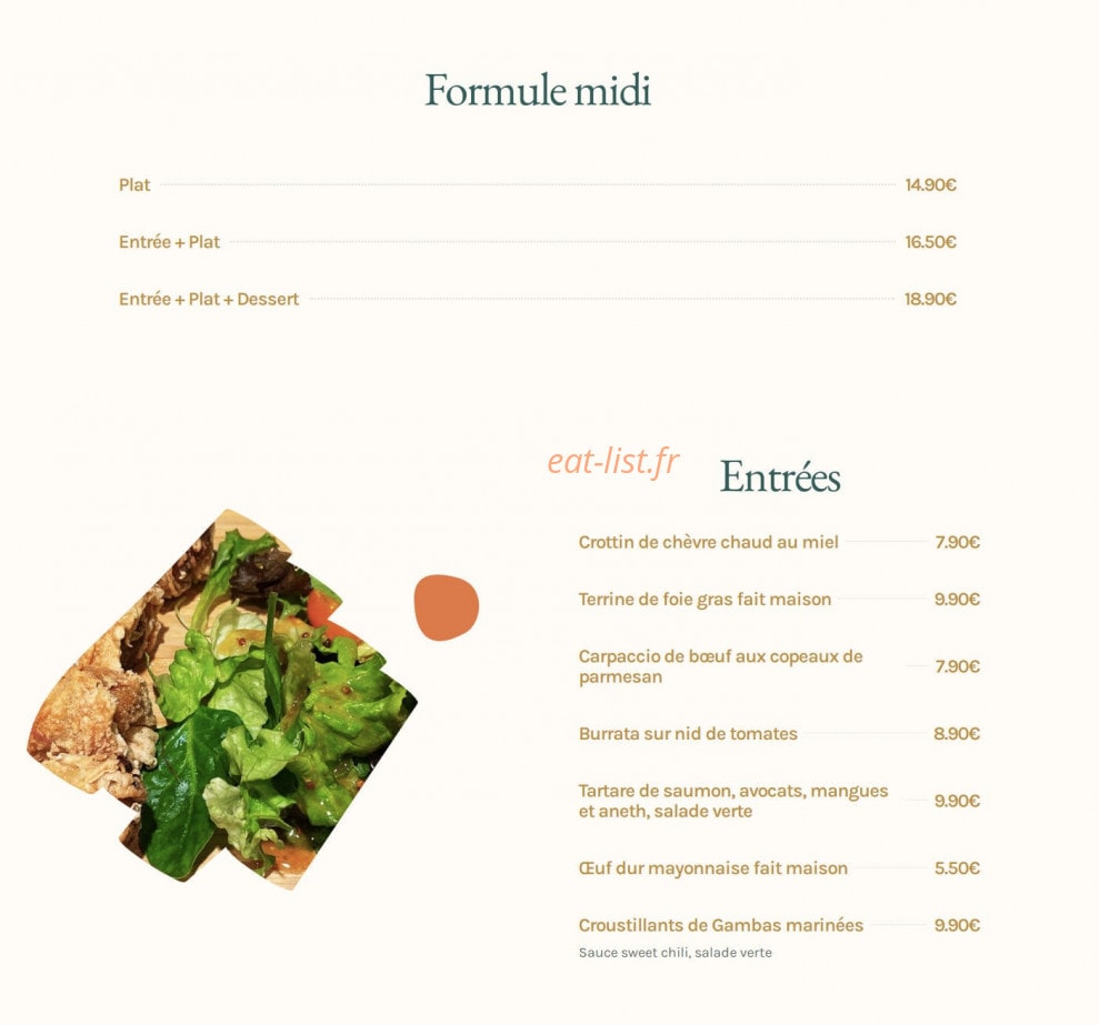Le Gabri’el — carte page 1