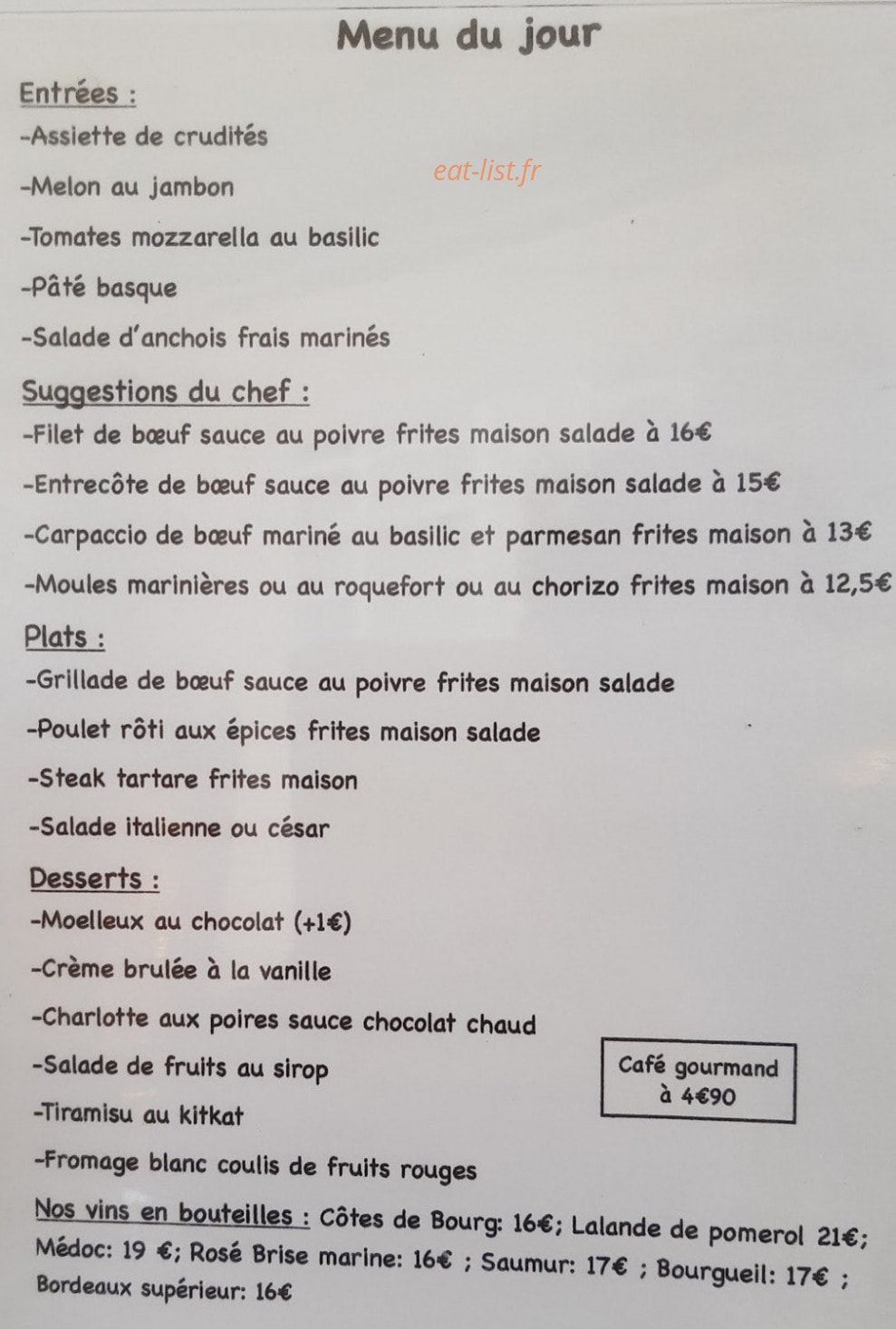 Le Montana — carte page 1