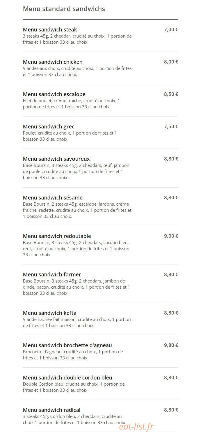 Le sésame — carte page 3