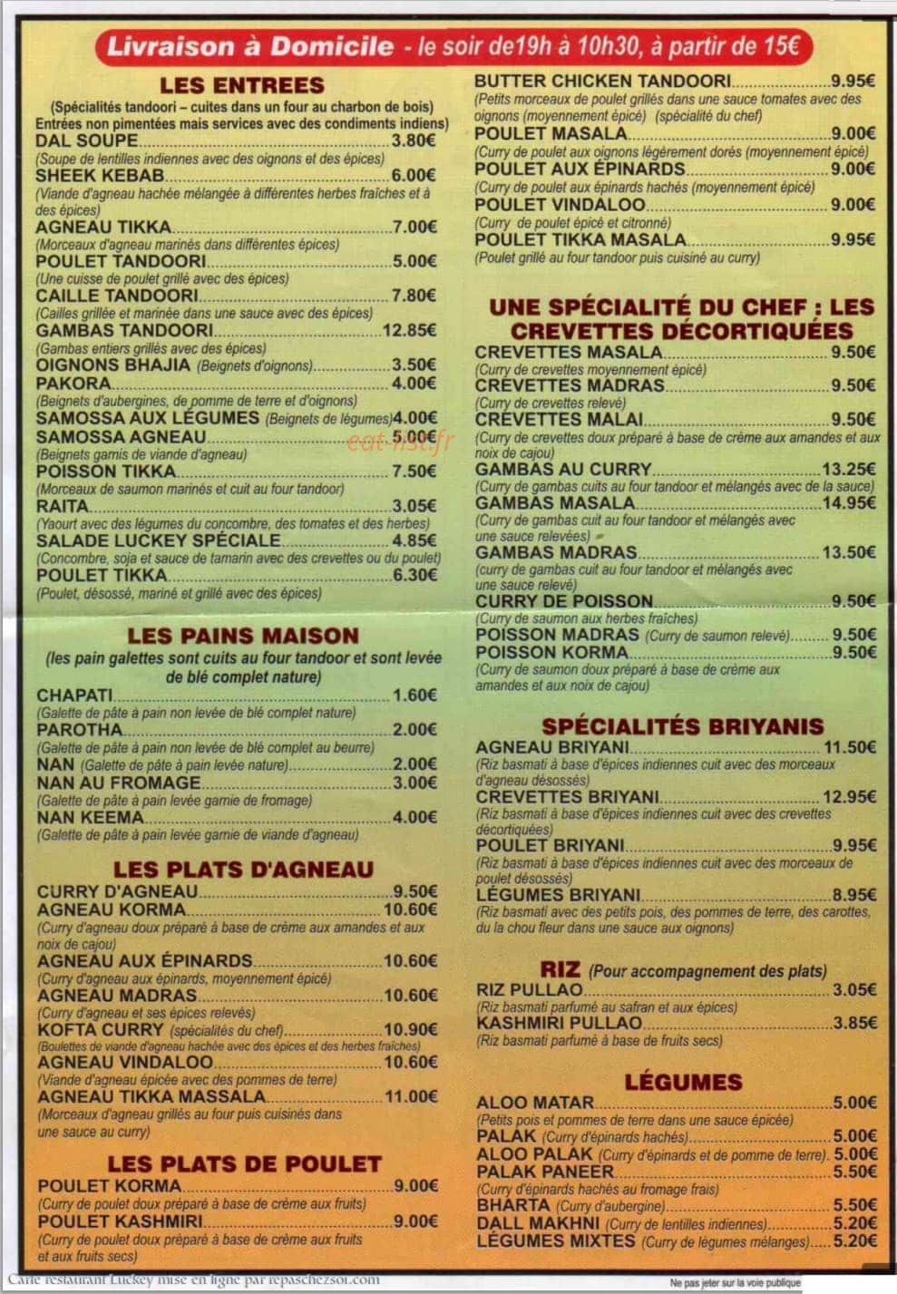 Luckey — carte page 2