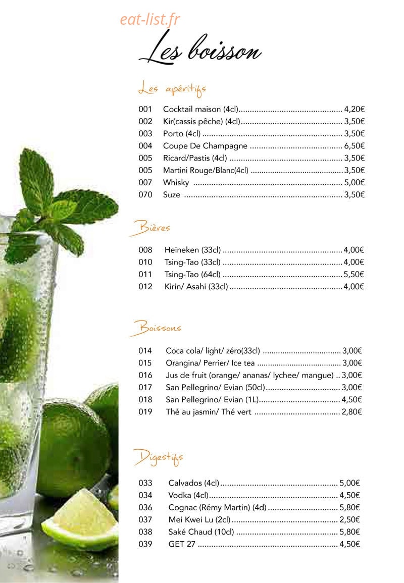 Lys — carte page 13