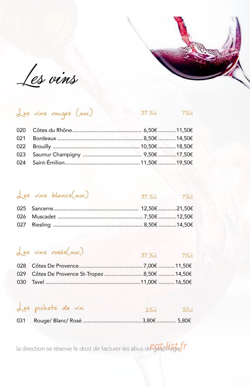 Lys — carte page 14