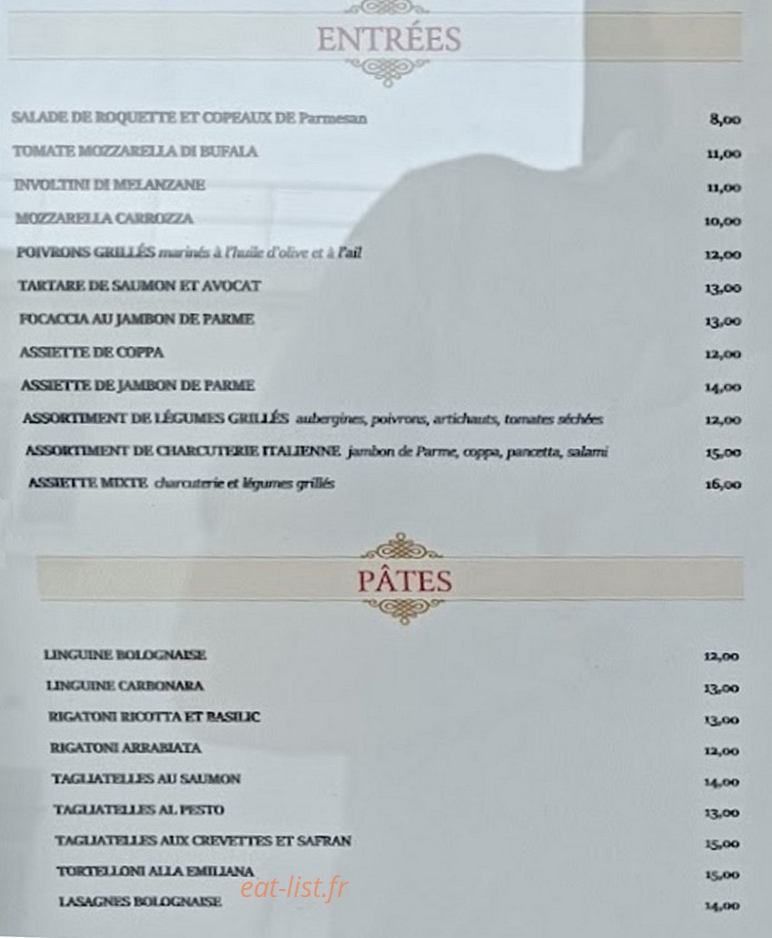 Pizzeria caserta — carte page 2