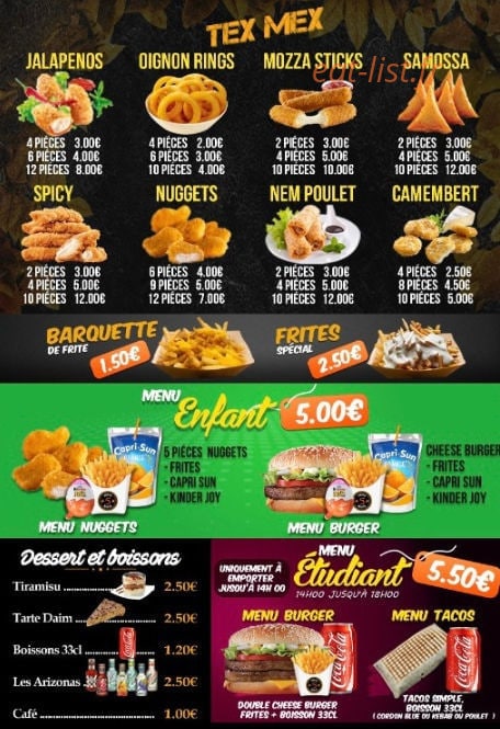 Resto 5 Mixtes — carte page 5