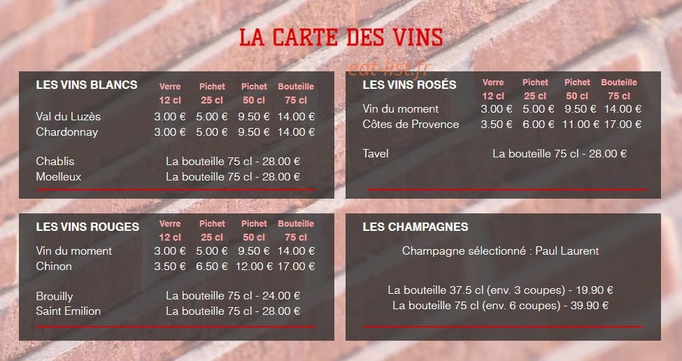 Tabac Du Clos — carte page 5