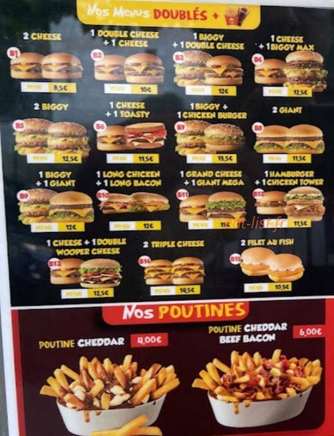 The Box Burger — carte page 5
