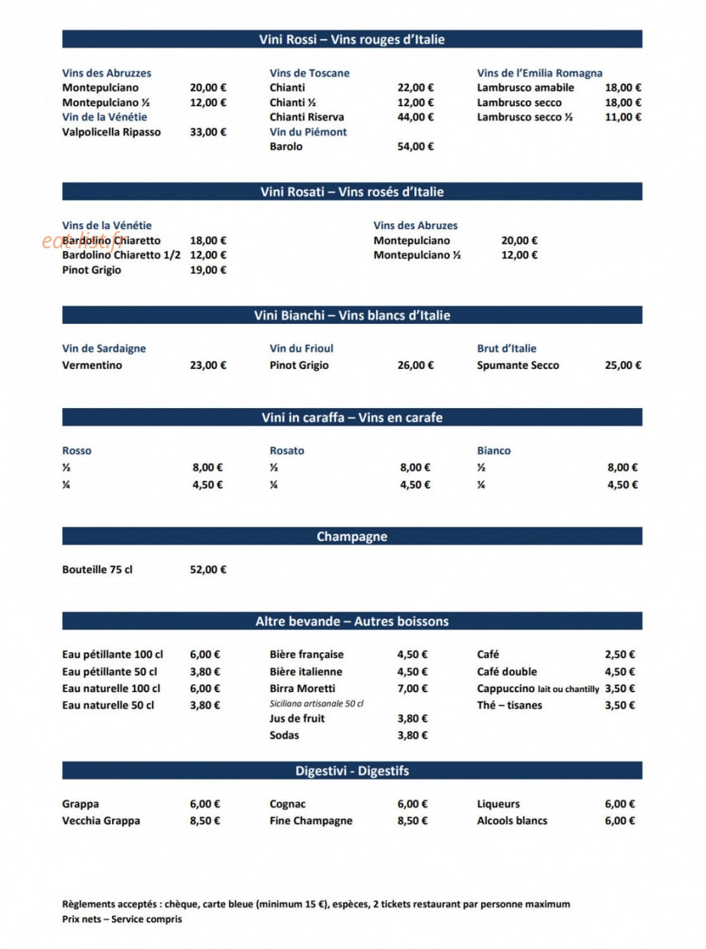Capriccio — carte page 4