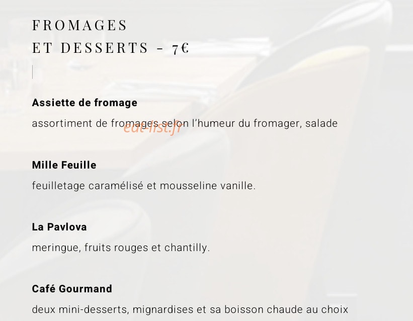 Le Patio — carte page 4