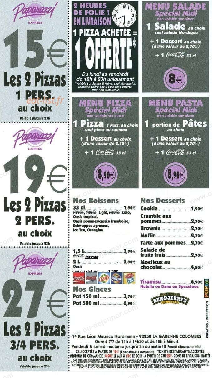 Paparazzi — carte page 4