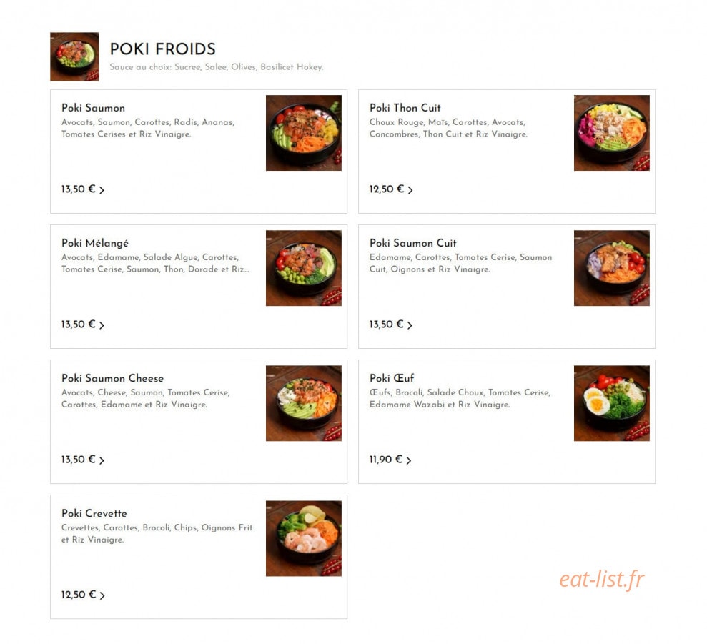 Hokey Poki — carte page 1