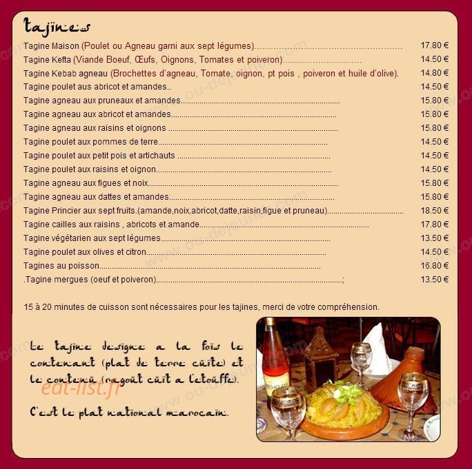 L'Arganier — carte page 2