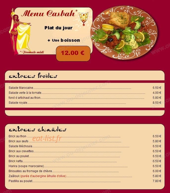 L'Arganier — carte page 1