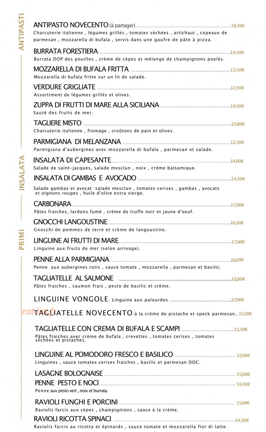 Novecento — carte page 1