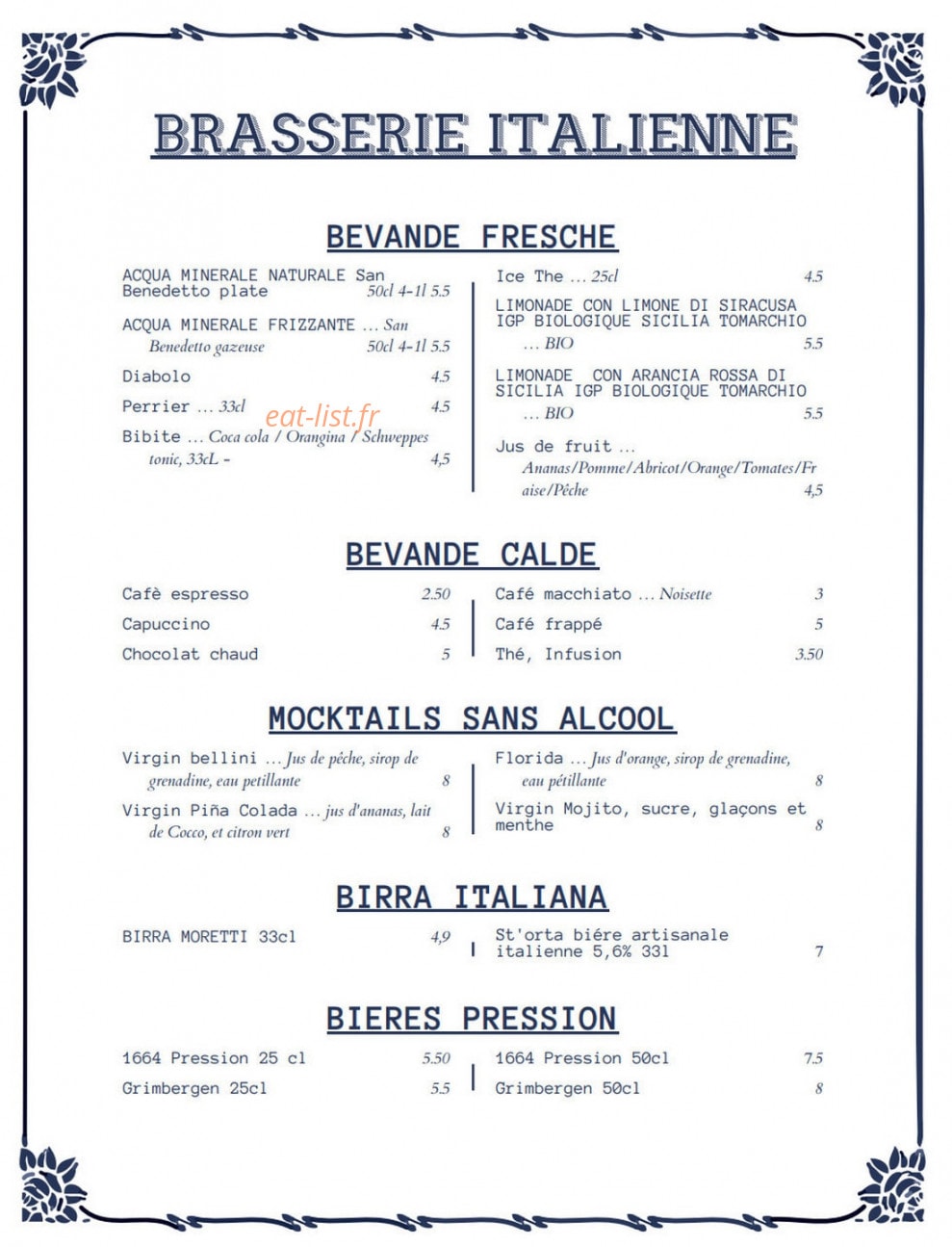 Piazza del Gusto — carte page 3