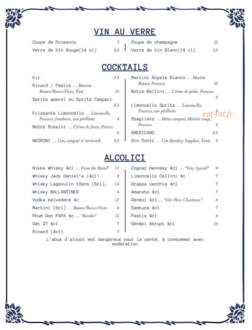 Piazza del Gusto — carte page 4