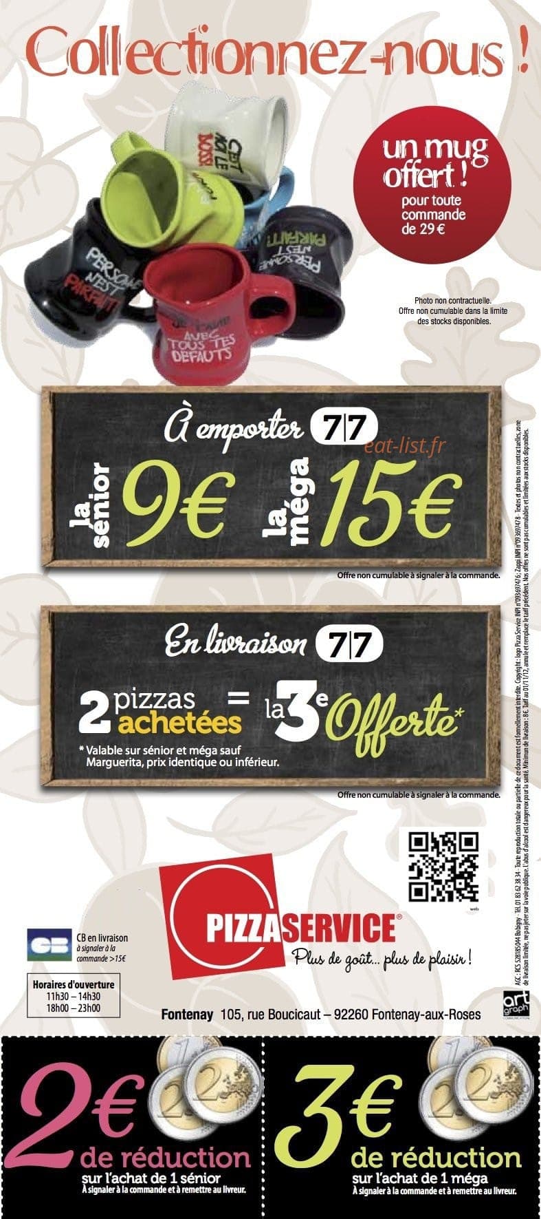 Pizza Service — carte page 4