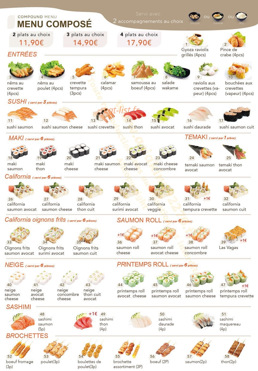 Asia King — carte page 2